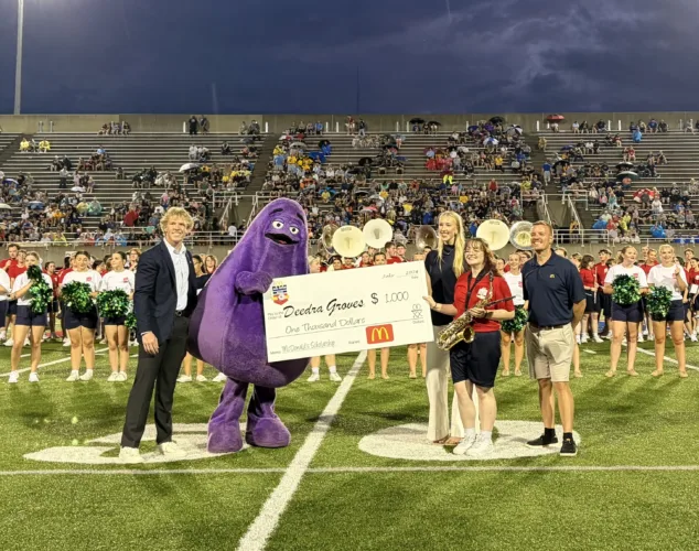 Brooke student receives scholarship celebrating 45 years of OVAC Band support